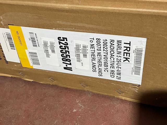 Trek marlin 5 m radioactive red (1x) - afbeelding 4 van  4