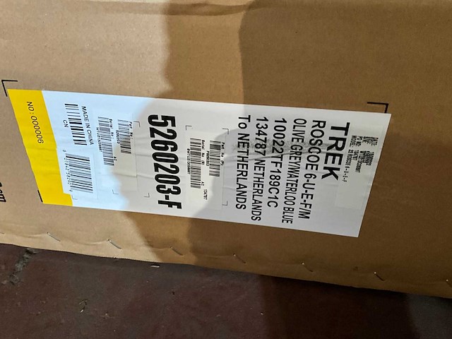 Trek roscoe 6 olive grey/waterloo blue (1x) - afbeelding 3 van  4