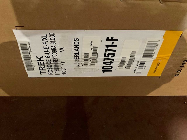 Trek roscoe 6 xl lithium grey/cobra blood (1x) - afbeelding 3 van  5