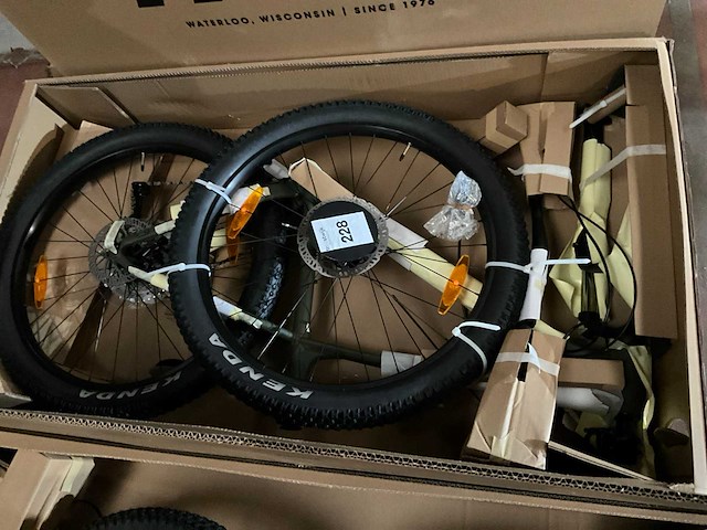 Trek roscoe 6 xl olive grey/waterloo blue (1x) - afbeelding 1 van  4