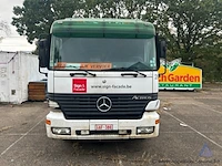 Trekker combinatie met oplegger mercedes-benz actros, manueel, kraan, zonder documenten. - afbeelding 2 van  8