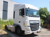 Trekker daf, xf 480, geen boorddocumenten, geen sleutels, kilometerstand ngk, koper ontvangt een attest van verlies van de boorddocumenten van de gerechtsdeurwaarder - afbeelding 3 van  6
