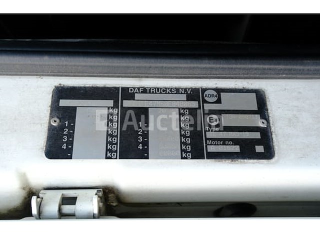 Trekker-eenheid daf xf 105.410 (2010-600.502 km) - afbeelding 13 van  33