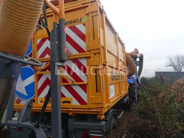 Trekker + maaiarm + aanhanger new holland t6.155 - afbeelding 1 van  51