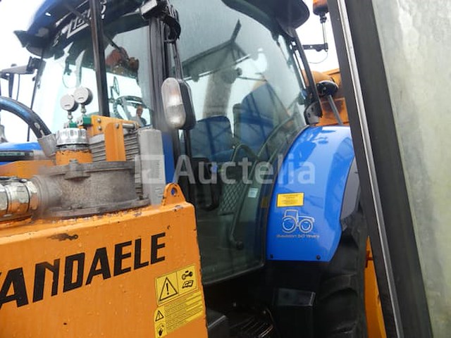 Trekker + maaiarm + aanhanger new holland t6.155 - afbeelding 14 van  51