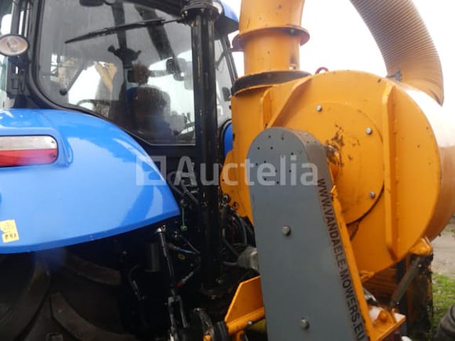 Trekker + maaiarm + aanhanger new holland t6.155 - afbeelding 12 van  51
