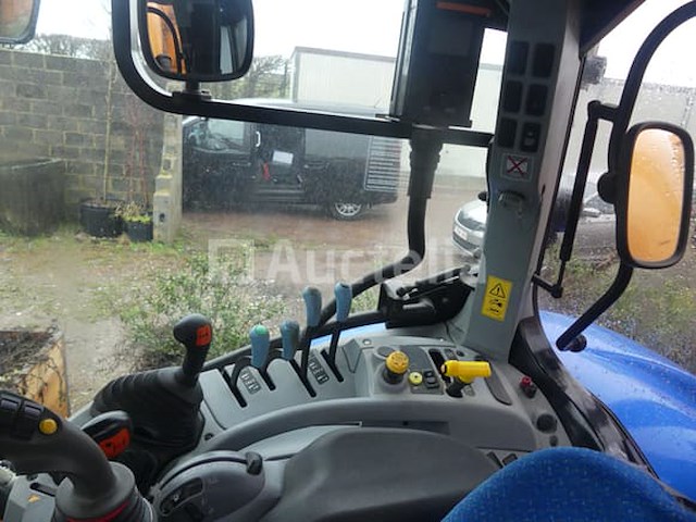 Trekker + maaiarm + aanhanger new holland t6.155 - afbeelding 28 van  51
