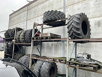 Trelleborg-bkt-pirelli-michelin grote partij landbouwbanden met palletstelling - afbeelding 2 van  6