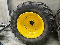 Trelleborg tm800 tractorband met velg (2x) - afbeelding 1 van  8