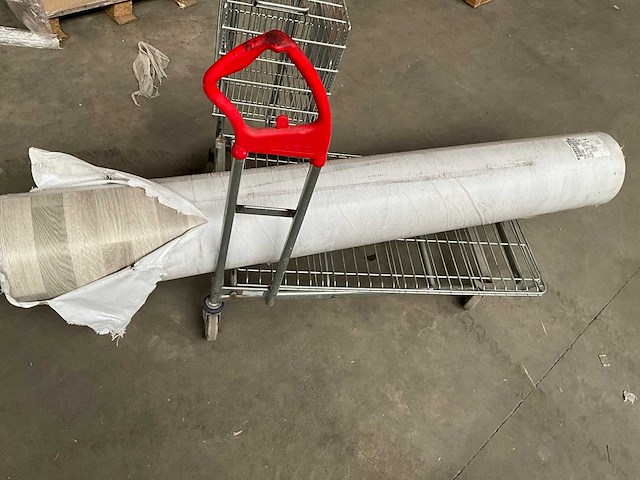 Trend oak zeil op rol +/- 2 x 25 meter, light grey - afbeelding 1 van  6