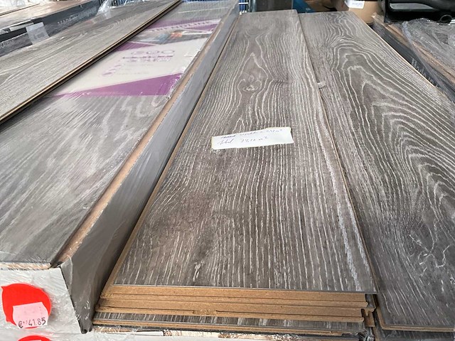 Trendline 8090 dusty grey oak pak laminaatvloer 7mm, 2,47 m2 (30x) - afbeelding 5 van  7