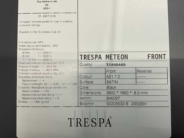 Trespa meteon plaat (12x) - afbeelding 5 van  5