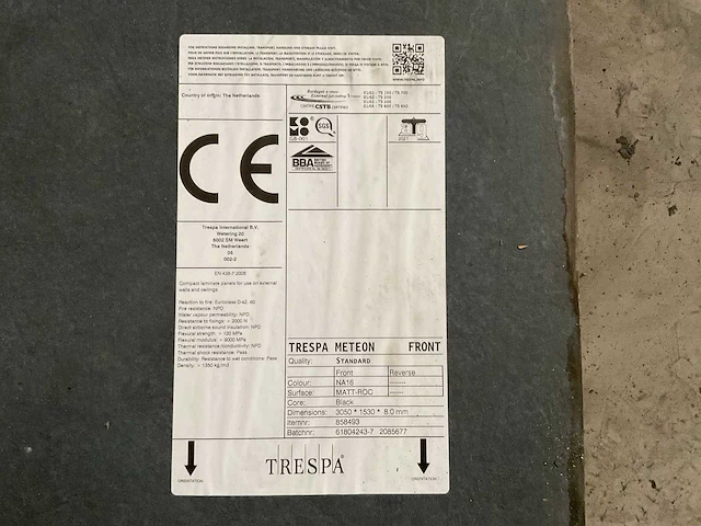 Trespa meteon plaat (13x) - afbeelding 3 van  4