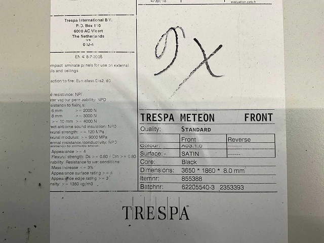 Trespa meteon plaat (9x) - afbeelding 5 van  5