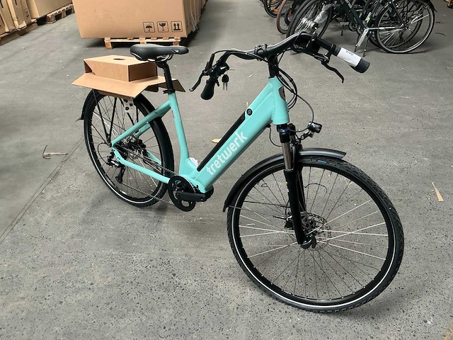 Tretwerk amber elektrische fiets - afbeelding 1 van  9