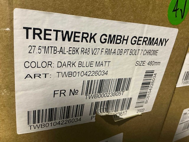 Tretwerk bolt 7 27,5" elektrische fiets (2x) - afbeelding 8 van  9