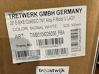 Tretwerk e-classic 28" signal white (2x) - afbeelding 4 van  4
