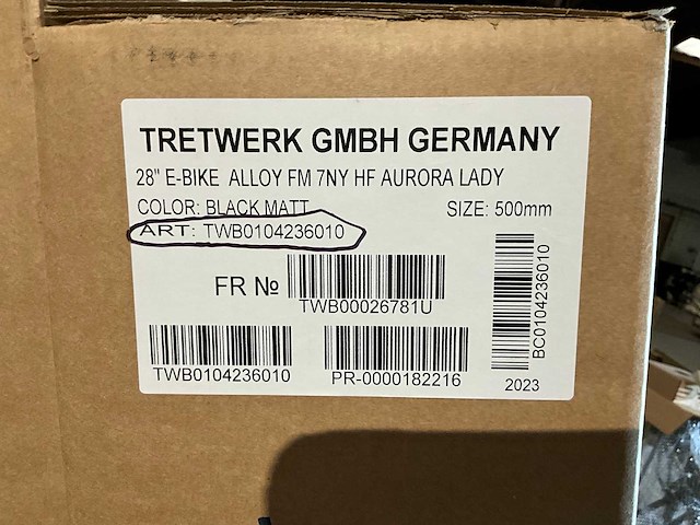 Tretwerk fm-a aurora 28" black matt (3x) - afbeelding 5 van  5