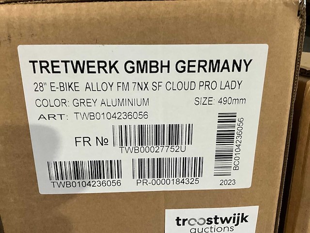 Tretwerk fm-a cloud pro 28" grey aluminium (2x) - afbeelding 4 van  4