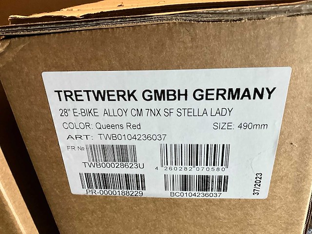 Tretwerk stella 28" queens red (6x) - afbeelding 2 van  6