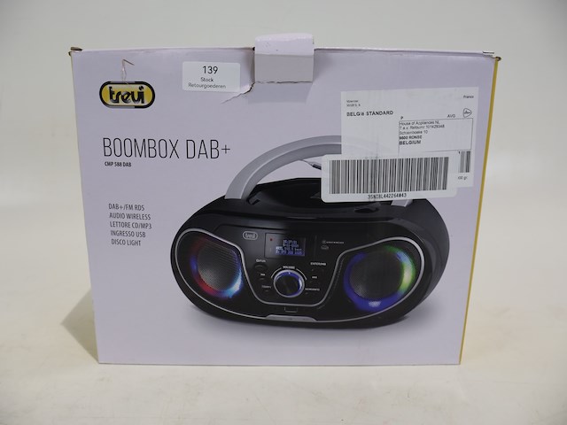 Trevi boombox dab+ - afbeelding 1 van  3
