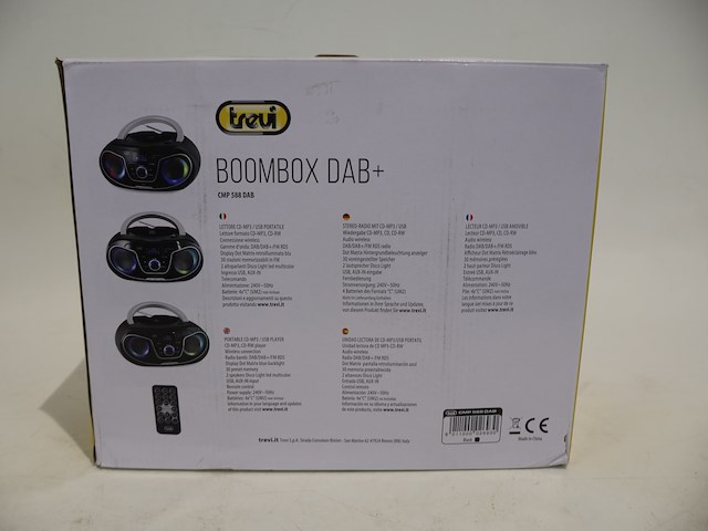 Trevi boombox dab+ - afbeelding 3 van  3