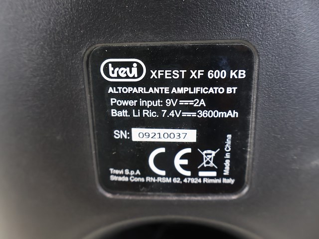 Trevi sound speaker - afbeelding 3 van  3