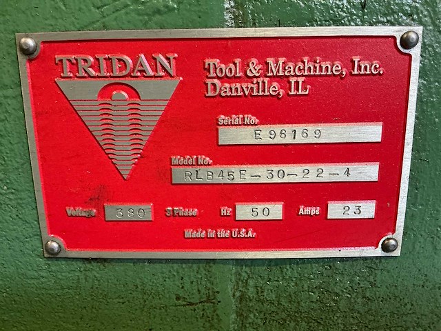 Tridan rlb45e-30-22-4 fin press + 8,5 ton aluminium coil - afbeelding 18 van  23