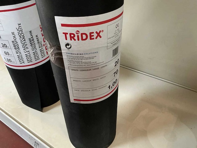 Tridex/dpc partij rollen dichtings -en folierubber - afbeelding 3 van  18