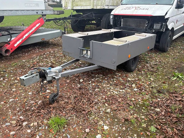 Trigano aanhangwagen voor moto en kart - afbeelding 1 van  12
