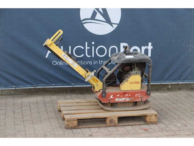 Trilplaat dynapac lg 200 diesel 2009 - afbeelding 1 van  1