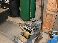 Trilplaat met honda motor