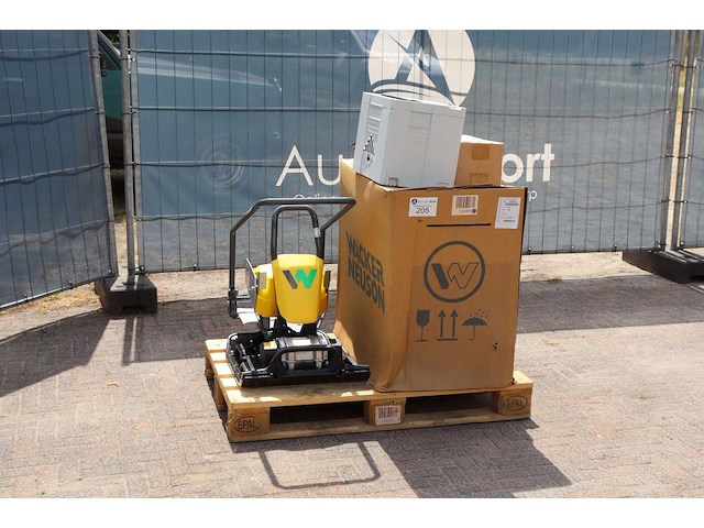 Trilplaat wacker neuson aps1550e elektrisch 2024 nieuw - afbeelding 1 van  1
