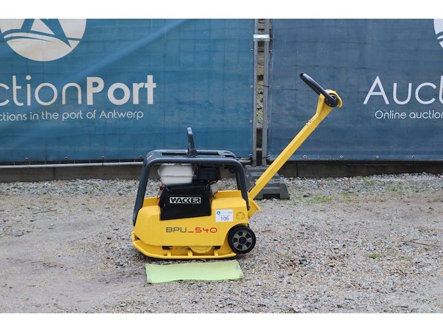 Trilplaat wacker neuson bpu 2540a benzine 2006 - afbeelding 1 van  1