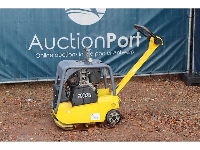 Trilplaat wacker neuson dpu3760 diesel 4.2kw 2017 - afbeelding 1 van  1