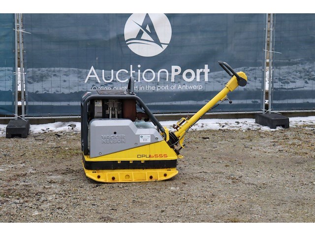 Trilplaat wacker neuson dpu6555 diesel 10kw 2010 - afbeelding 1 van  1