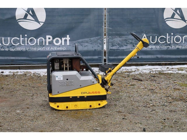 Trilplaat wacker neuson dpu6555 diesel 10kw 2012 - afbeelding 1 van  1