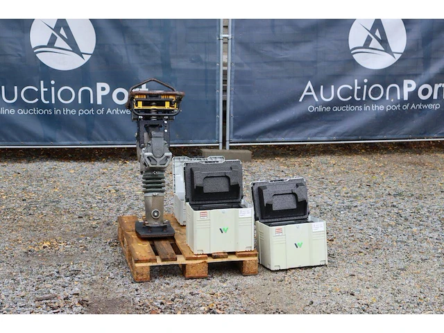 Trilplaat wacker neuson rammer as50e elektrisch 2017 - afbeelding 1 van  1