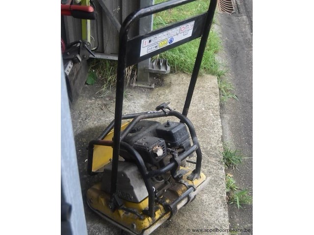 Trilplaat, wacker, wp 1550a, 4.1kw, werking niet gekend - afbeelding 2 van  4