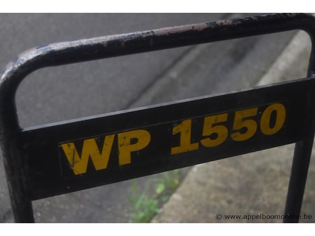 Trilplaat, wacker, wp 1550a, 4.1kw, werking niet gekend - afbeelding 4 van  4