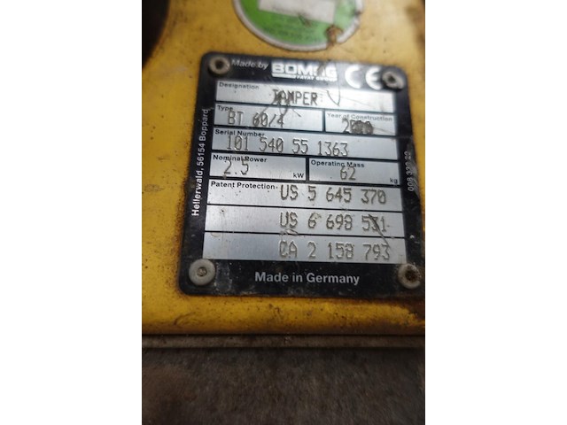 Trilplstamper bomag - afbeelding 5 van  8