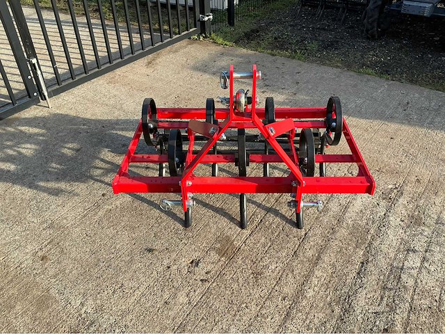 Triltand 7 tanden 110cm - 2025 - woeler - cultivator met breekrol - afbeelding 2 van  9