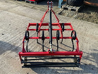Triltand 7 tanden 110cm - 2025 - woeler - cultivator met breekrol - afbeelding 5 van  9