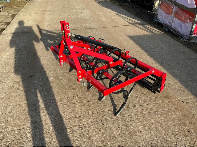 Triltand 9 tanden 130cm - 2025 - woeler - cultivator met breekrol - afbeelding 1 van  10