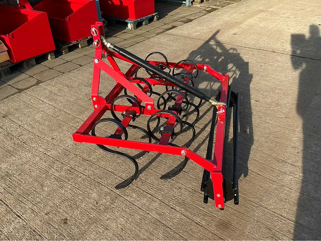 Triltand 9 tanden 130cm - 2025 - woeler - cultivator met breekrol - afbeelding 3 van  10