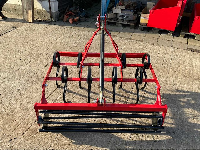 Triltand 9 tanden 130cm - 2025 - woeler - cultivator met breekrol - afbeelding 5 van  10