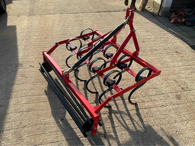 Triltand 9 tanden 130cm - 2025 - woeler - cultivator met breekrol - afbeelding 6 van  10