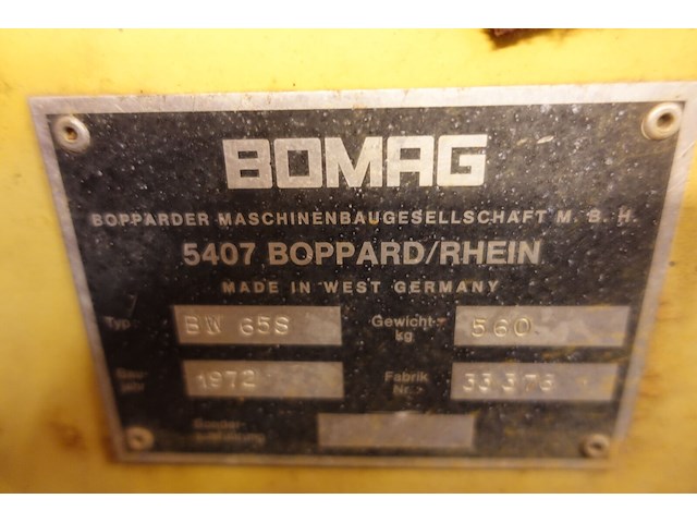 Trilwals bomag - afbeelding 7 van  9