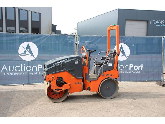 Trilwals hamm hd 8 vv diesel 15kw 2015 - afbeelding 1 van  1