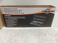 Trimann 1/4'' dopsleutelset in koffer 46 delig - afbeelding 3 van  3